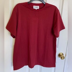 NWT Sixth June Red Back Quote T-Shirt Men’s Size M Medium